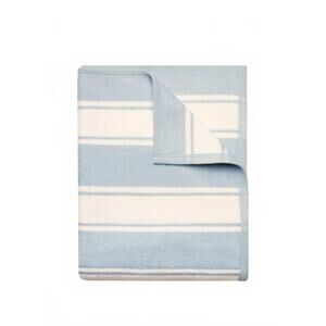 NEW CHAPPYWRAP cotton blend blanket in beachy stripe